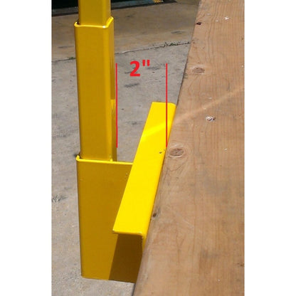 Vertical Guardrail System - Bracket & Post