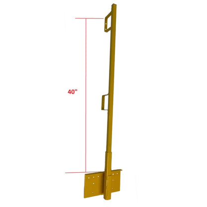Vertical Guardrail System - Bracket & Post