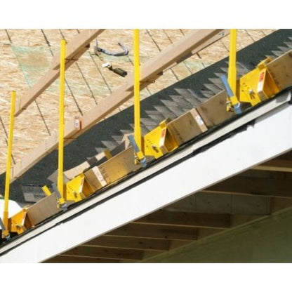 Steep Pitch Safety Guardrail - Bracket & Post