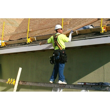 Steep Pitch Safety Guardrail - Bracket & Post