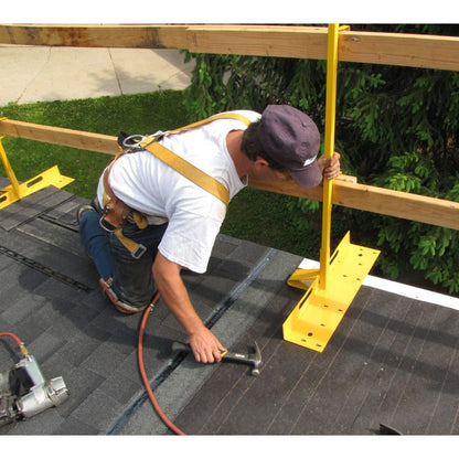Open Edge Guardrail - Bracket & Post