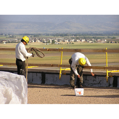 Parapet Wall Guardrail - Bracket & Post