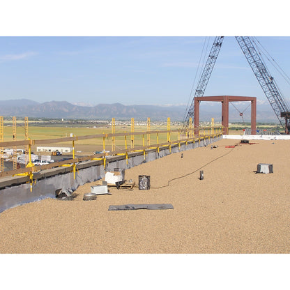 Parapet Wall Guardrail - Bracket & Post