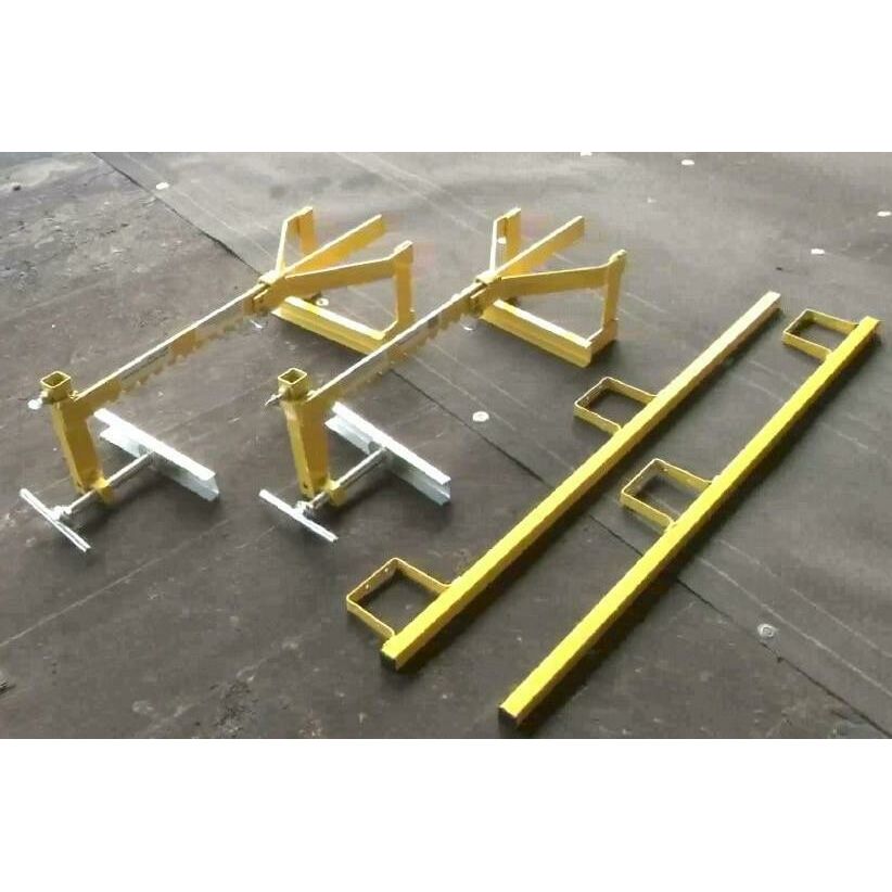 Parapet Wall Guardrail - Bracket & Post